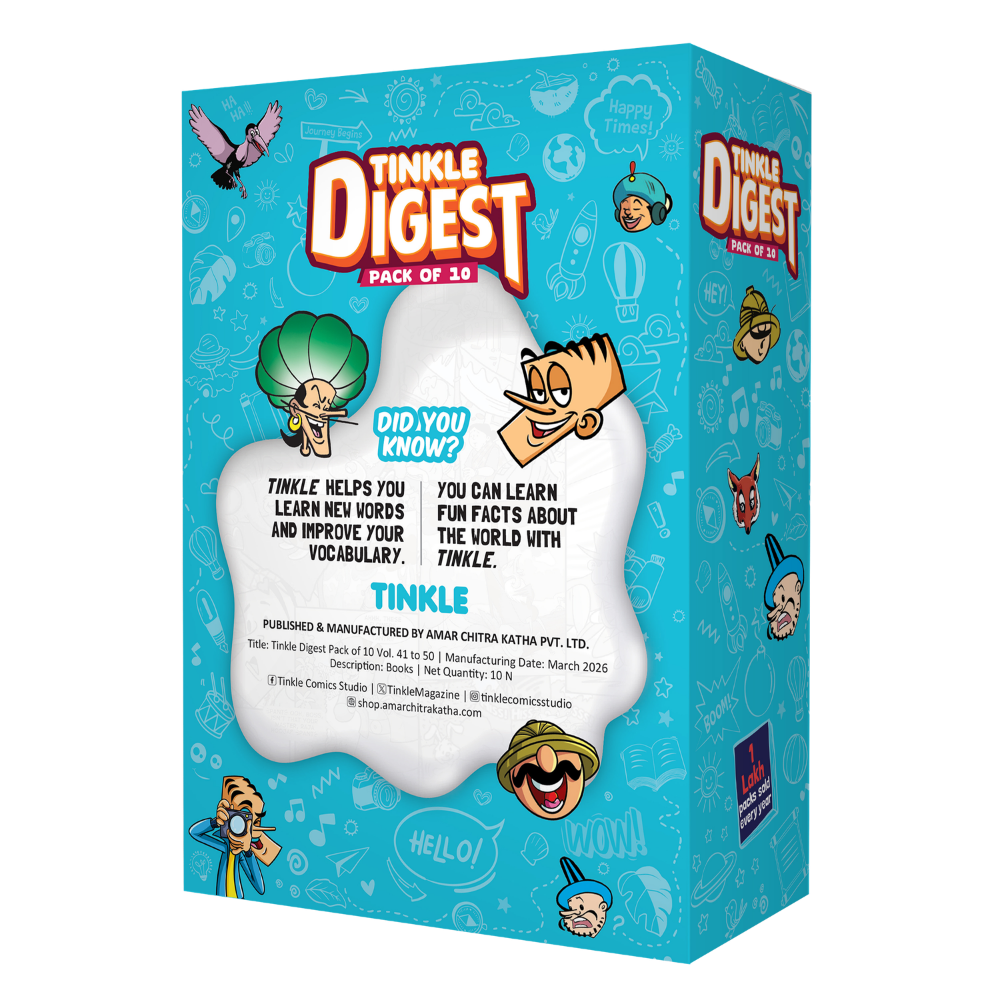 Tinkle Digest Combo Pack of 10 - Volumes 41 to 50