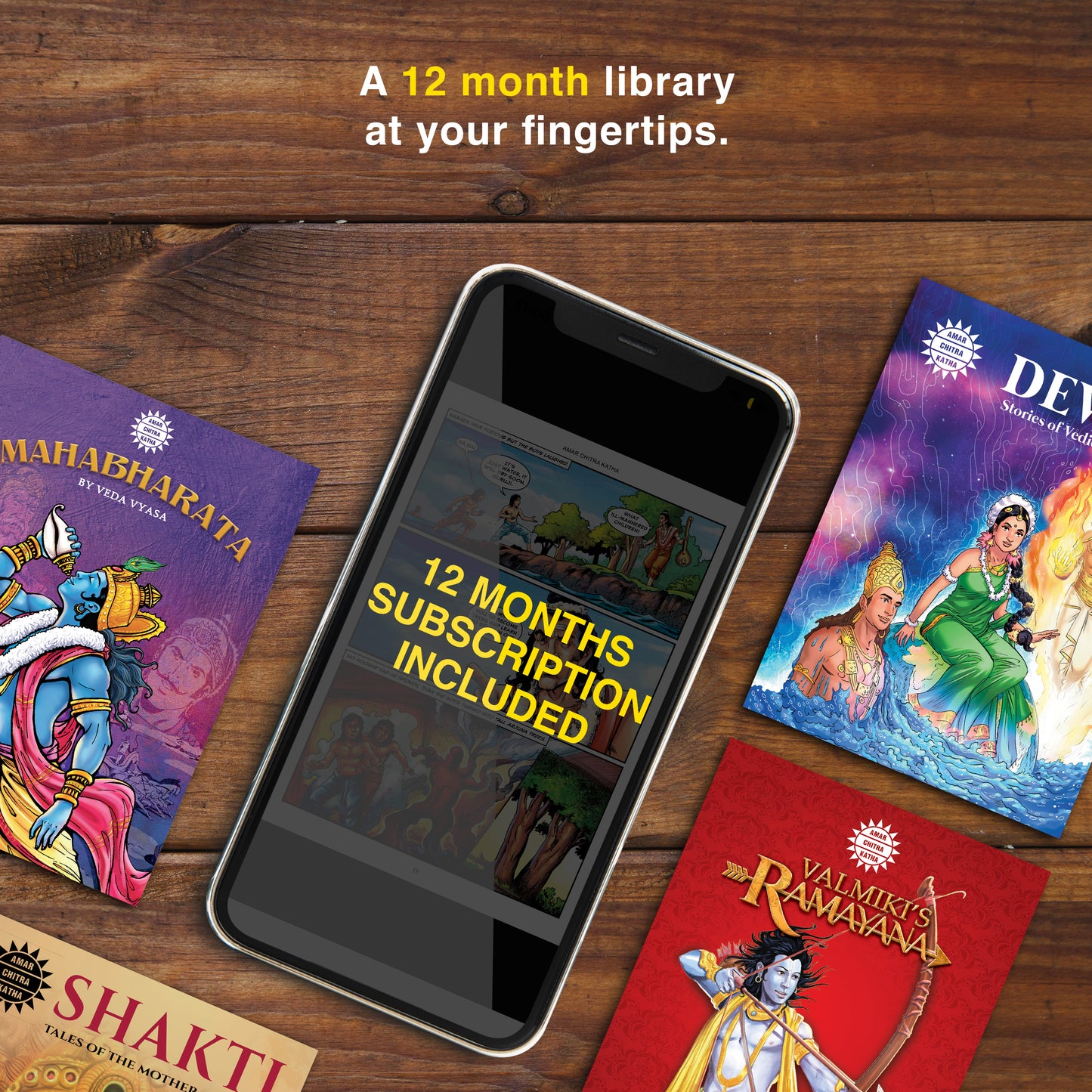 Amar Chitra Katha App Subscription - 12 Months