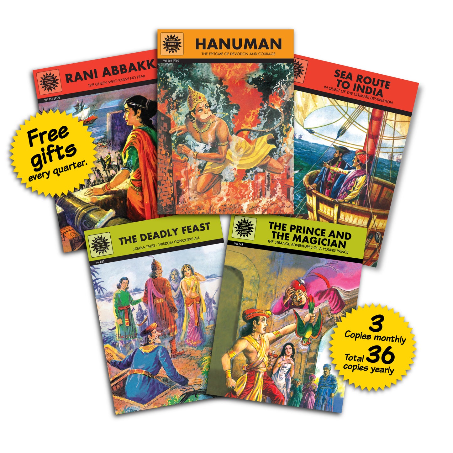 Amar Chitra Katha Physical + Digital 1 Year Subscription