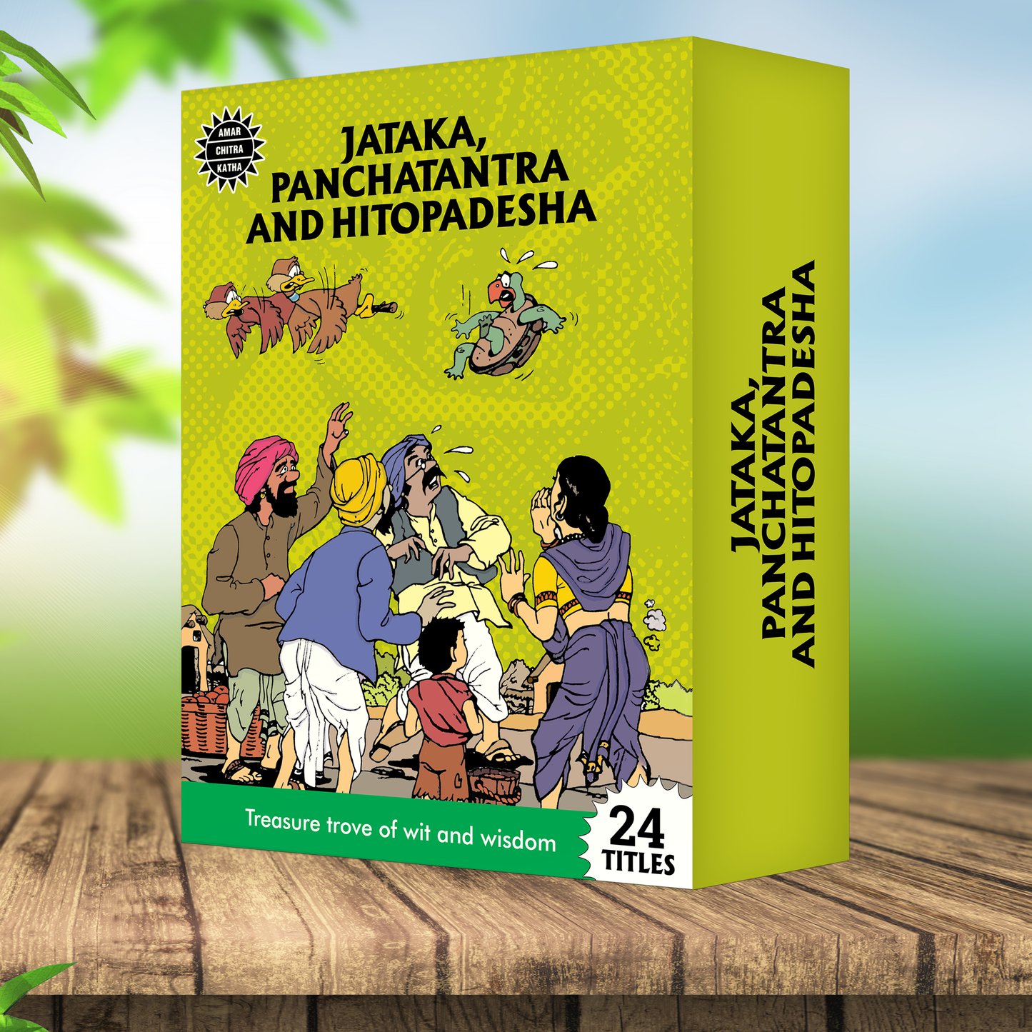Jataka, Panchatantra and Hitopadesha Collection by Amarchitrakatha