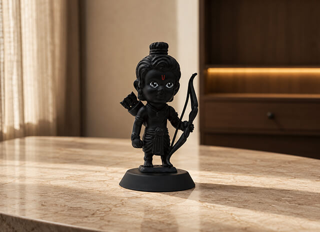 Ram Lalla Figurine Toy (90 mm)