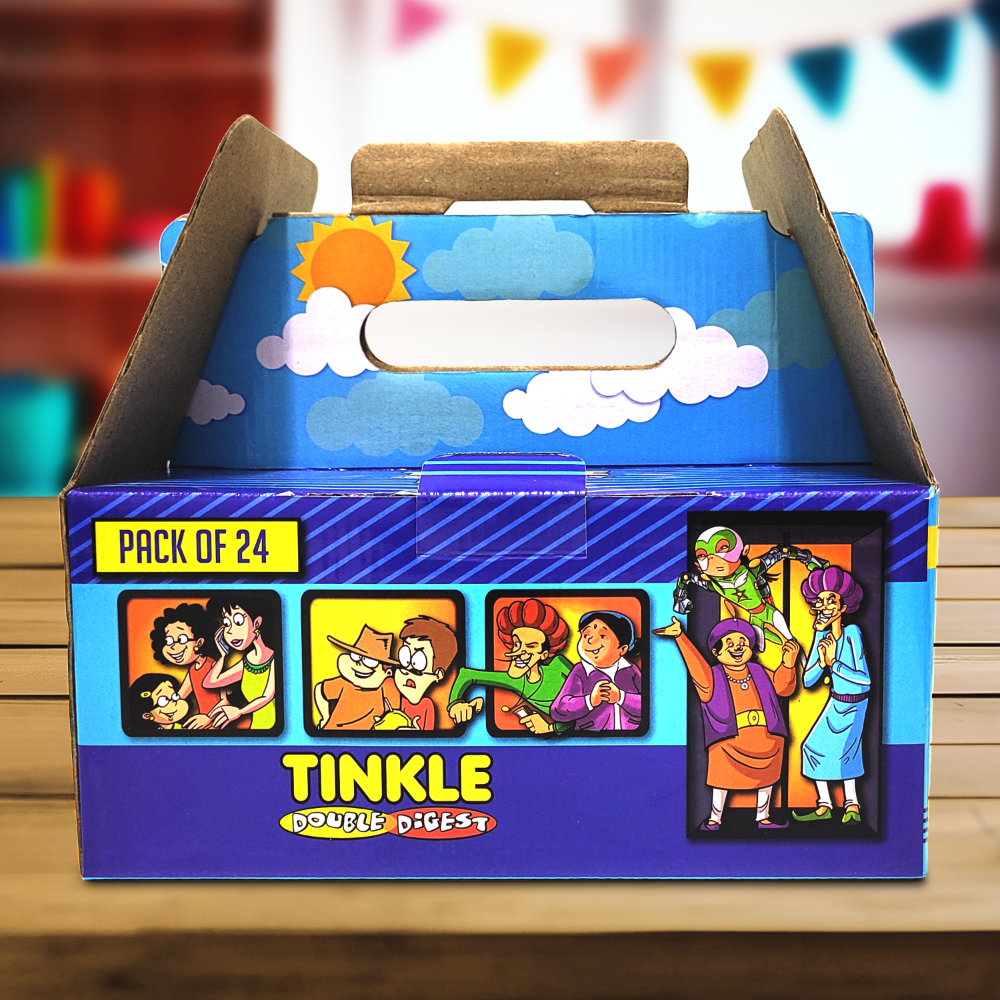 Tinkle Double Digest Assorted Pack of 24 by Amarchitrakatha