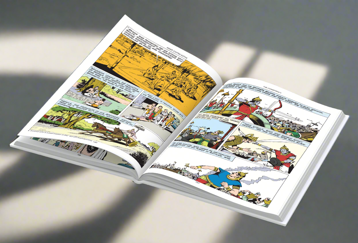 Mahabharata - 3 Volume Set of Amar Chitra Katha