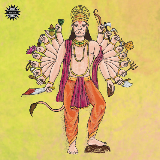 The Many Faces Of Hanuman