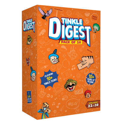 Tinkle Digest Combo Pack of 10  - Volumes 21 to 30