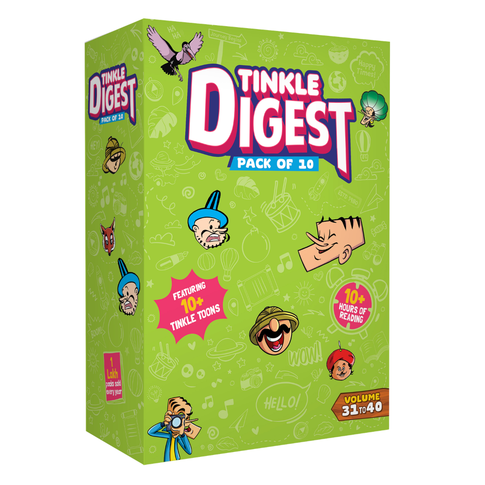 Tinkle Digest Combo Pack of 10 - Volumes 31 to 40