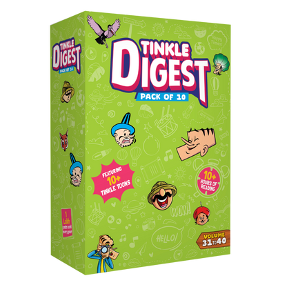 Tinkle Digest Combo Pack of 10 - Volumes 31 to 40