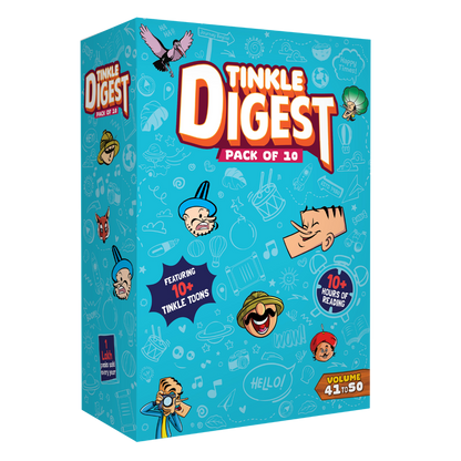 Tinkle Digest Combo Pack of 10 - Volumes 41 to 50
