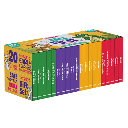 My First Learning Box Set (20 Board Books)  - PRE ORDER