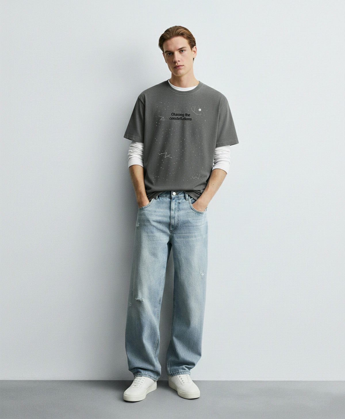Chasing constellations  OVERSIZED T-SHIRT