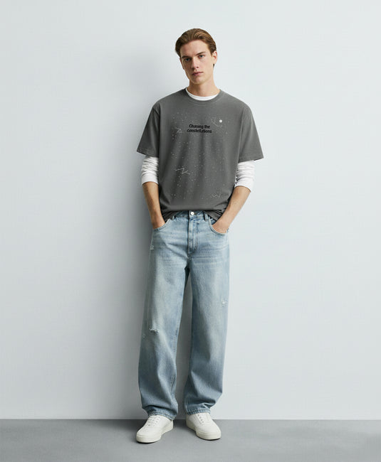 Chasing constellations  OVERSIZED T-SHIRT