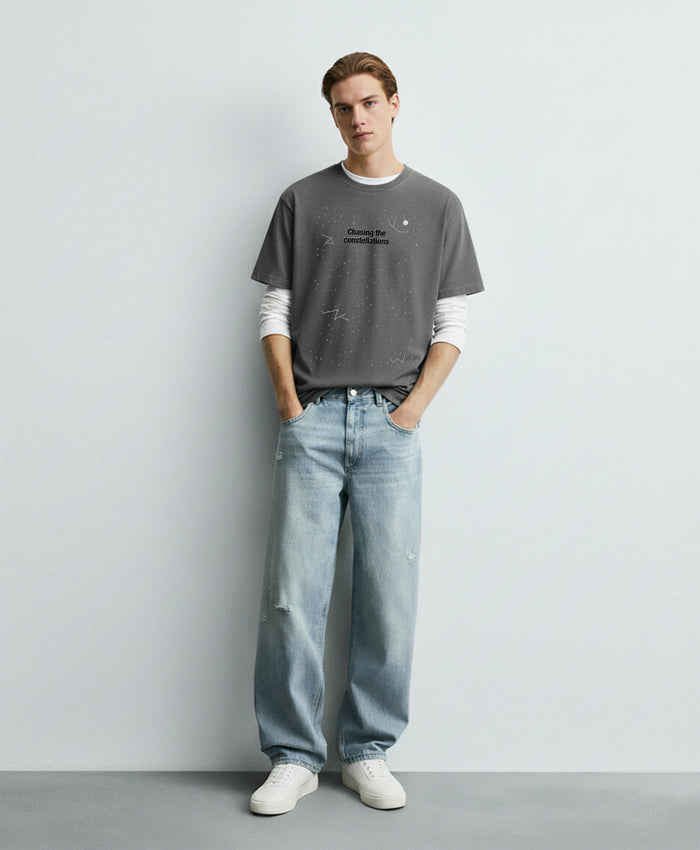 Chasing constellations  OVERSIZED T-SHIRT