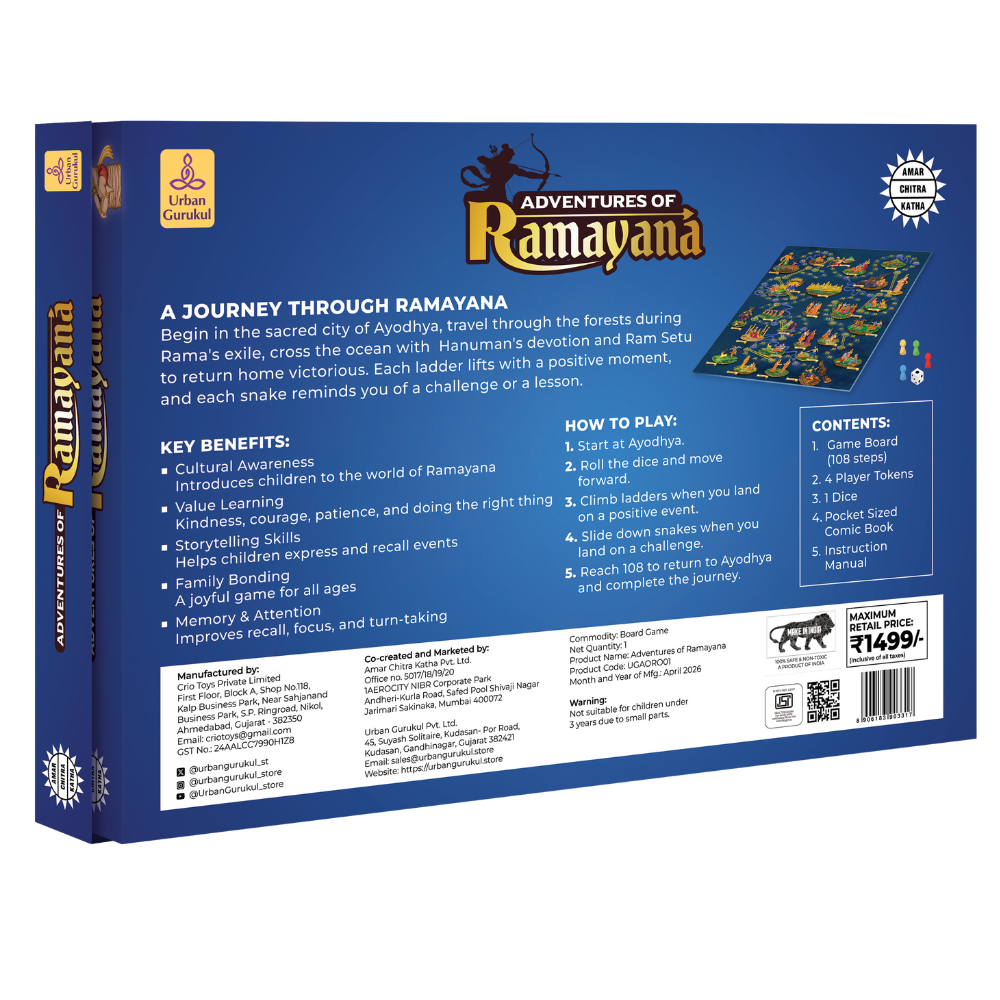 Adventures of Ramayana Board Game