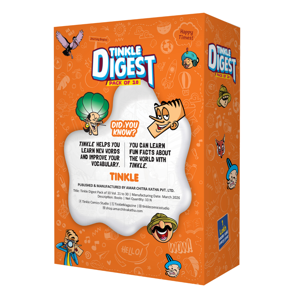 Tinkle Digest Combo Pack of 10  - Volumes 21 to 30