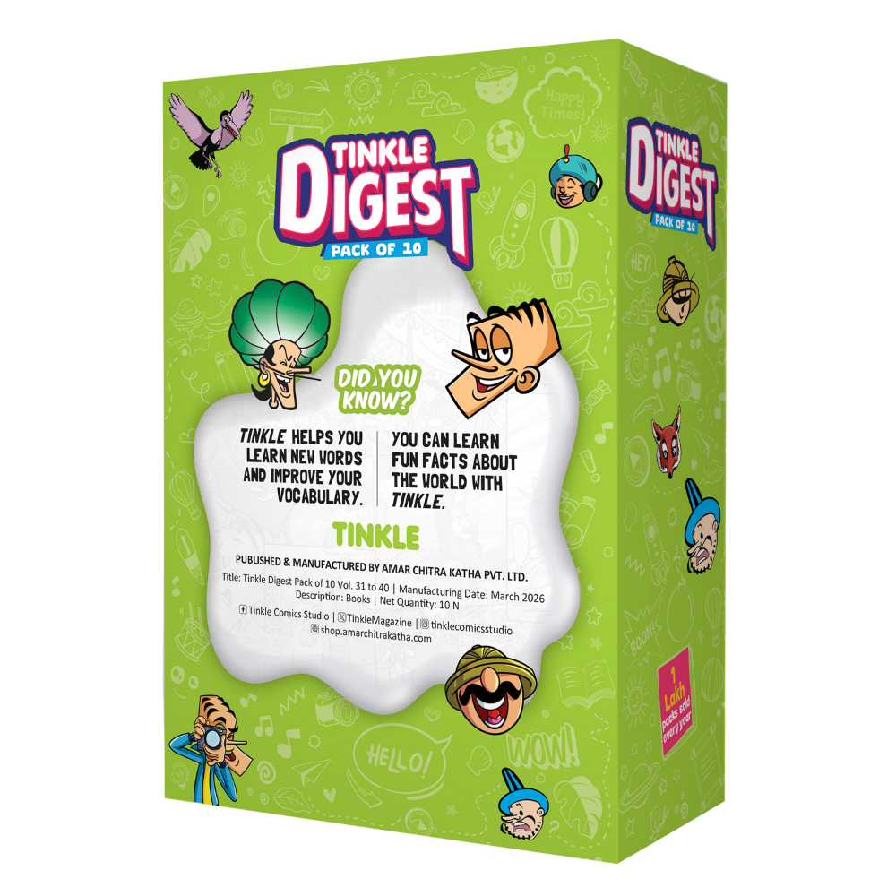 Tinkle Digest Combo Pack of 10 - Volumes 31 to 40