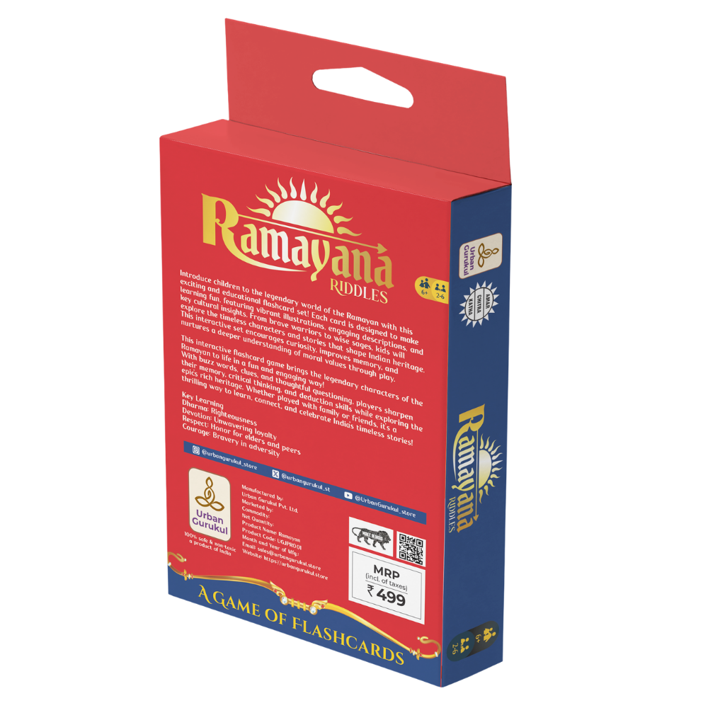 Ramayana Riddles Card Game