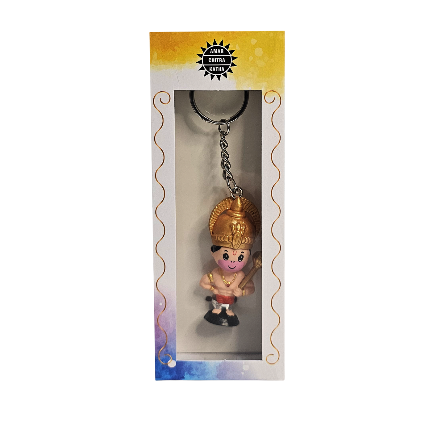 Amar Chitra Katha Mythology Keychain Collection Set of  5 + 6 Month Gold Pass