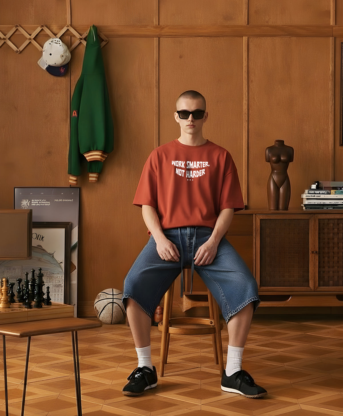 NO WORK OVERSIZED T-SHIRT