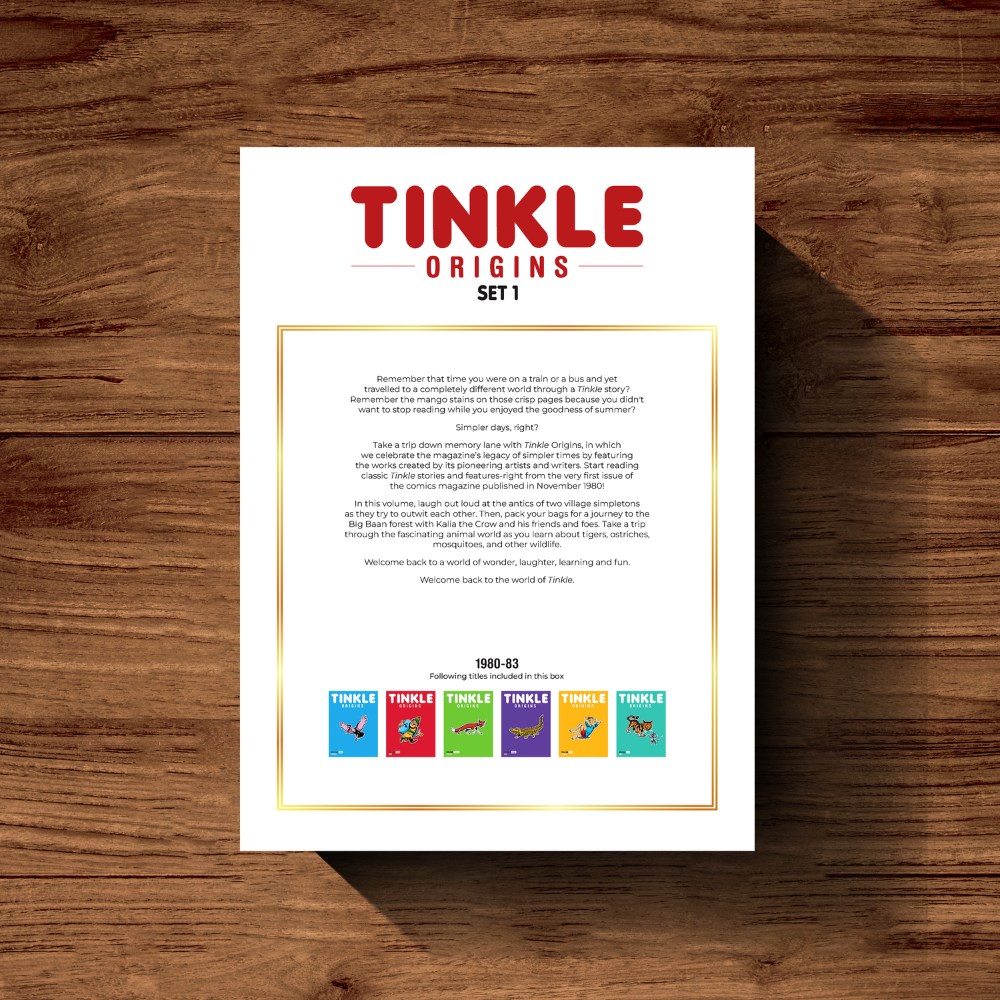Tinkle Origins Volume 1 Box Set