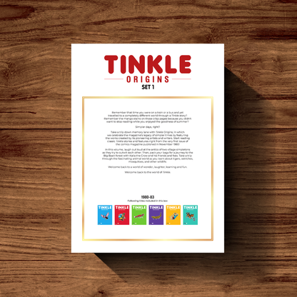 Tinkle Origins Volume 1 Box Set