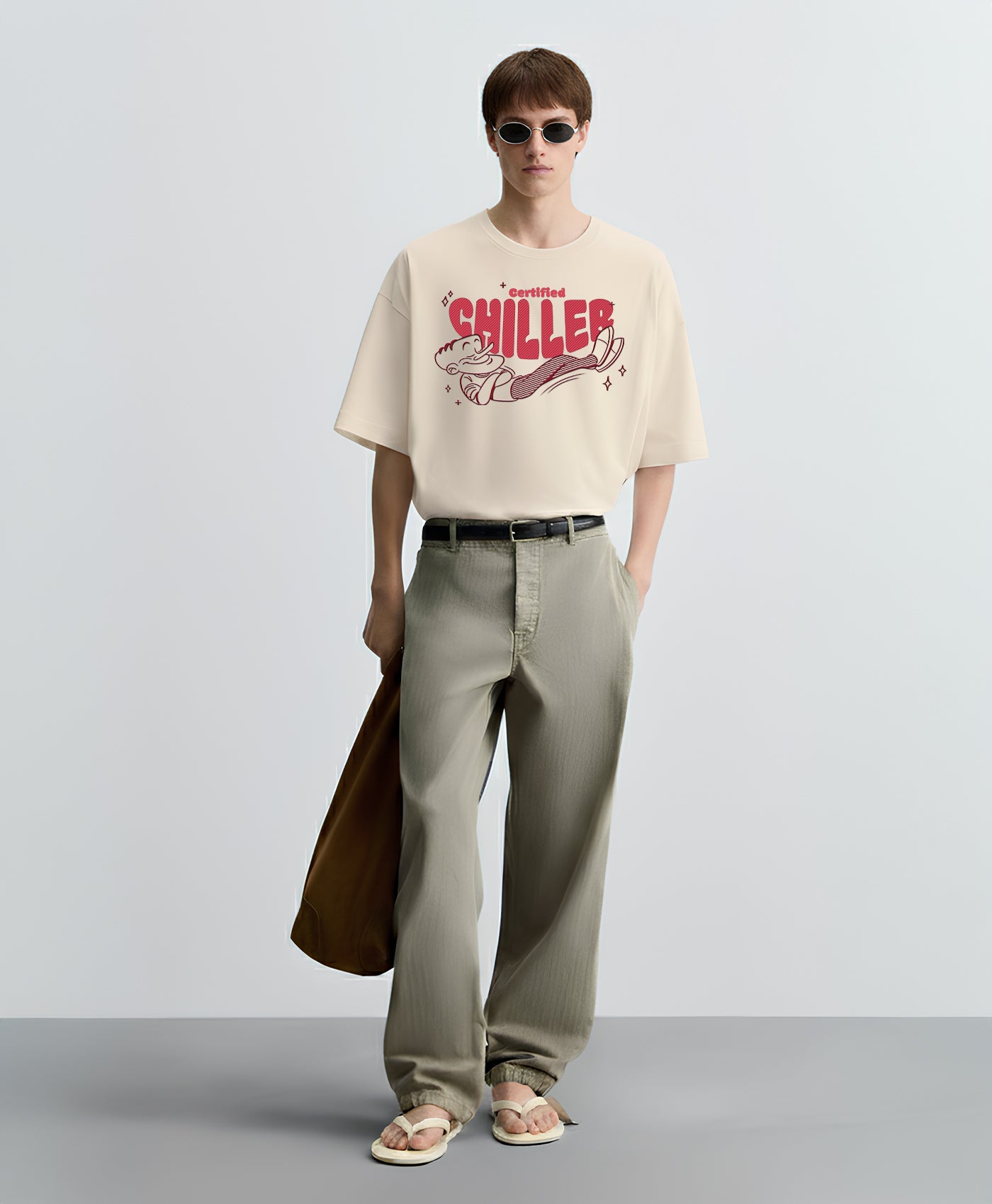 CERTIFIED CHILLER  OVERSIZED T-SHIRT
