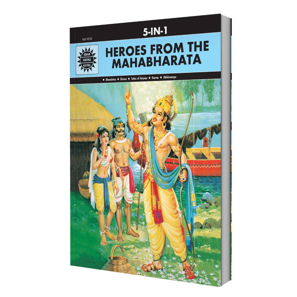 Heroes from the Mahabharata : 5-in-1