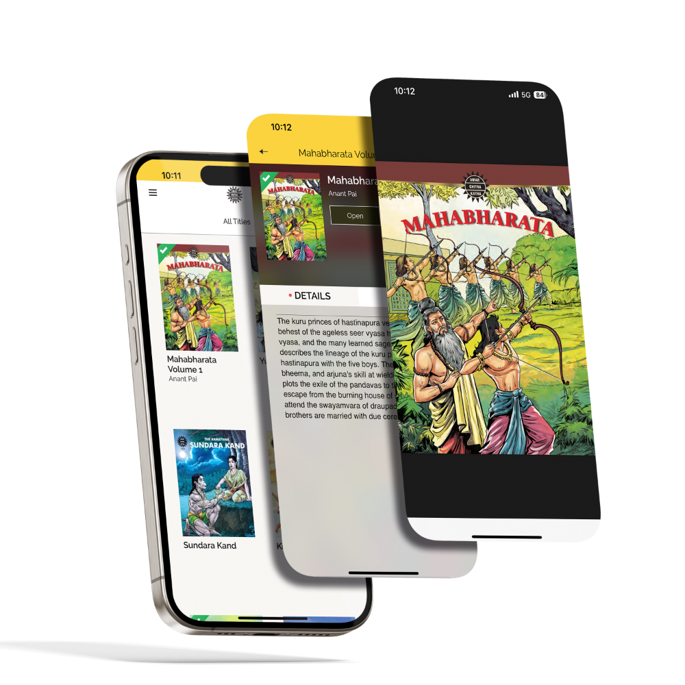 Amar Chitra Katha + Tinkle Lifetime Comics app Subscription