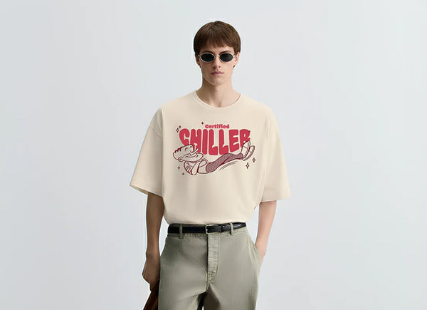 CERTIFIED CHILLER  OVERSIZED T-SHIRT