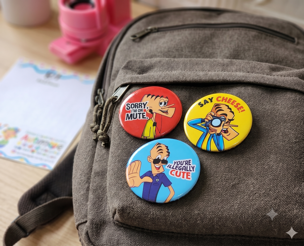 Suppandi Badge Trio