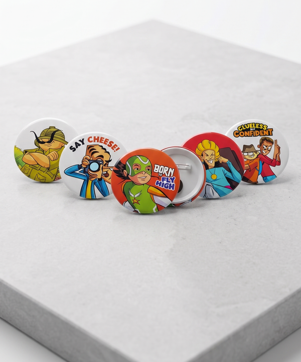 Tinkle All-Character Badges