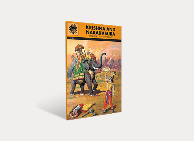 Krishna and Narakasura