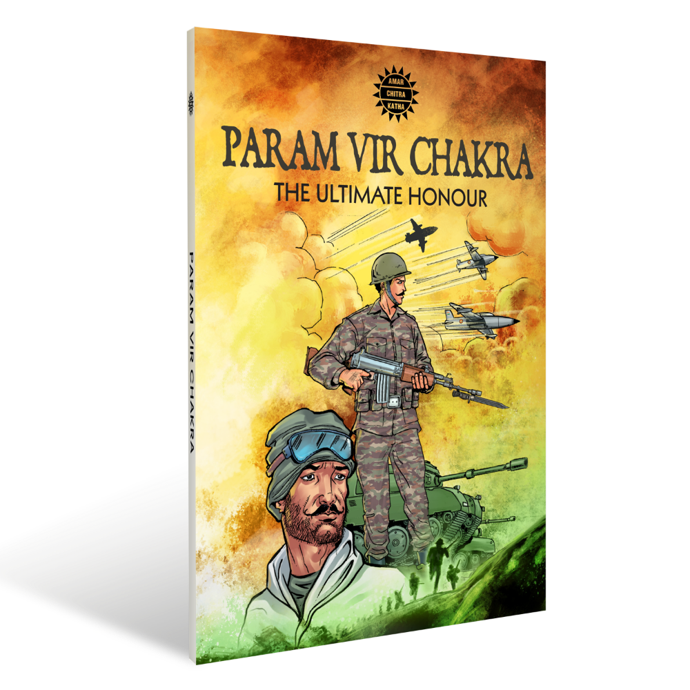 Param Vir Chakra: Brave Tales of India's Highest Military Honor | Story Books for Kids | Indian Comics | Bestselling Children's Books | Amar Chitra Katha Collection | Perfect for Gifting