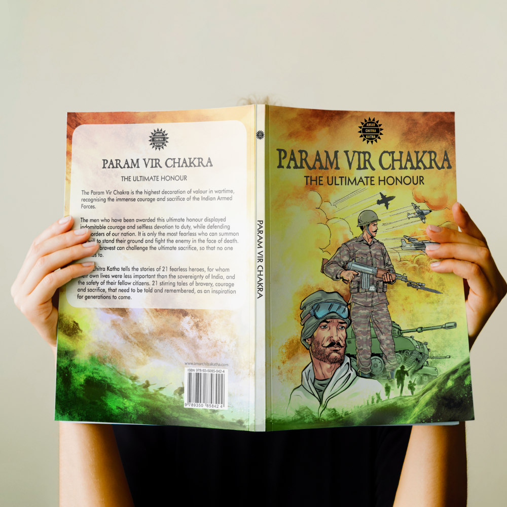 Param Vir Chakra: Brave Tales of India's Highest Military Honor | Story Books for Kids | Indian Comics | Bestselling Children's Books | Amar Chitra Katha Collection | Perfect for Gifting