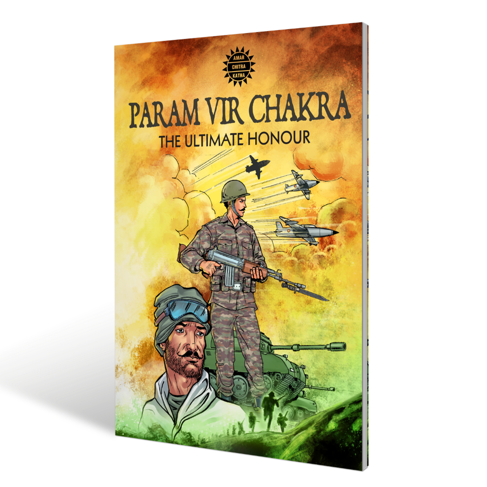 Param Vir Chakra: Brave Tales of India's Highest Military Honor | Story Books for Kids | Indian Comics | Bestselling Children's Books | Amar Chitra Katha Collection | Perfect for Gifting