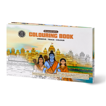 Ramayan Coloring Book - Color, Learn & Play