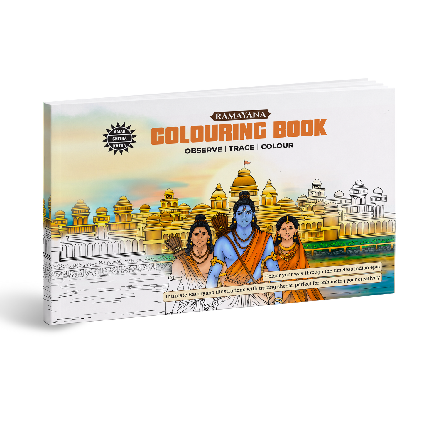 Ramayan Coloring Book - Color, Learn & Play