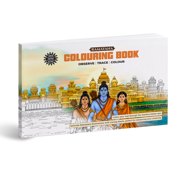 Ramayan Coloring Book - Color, Learn & Play