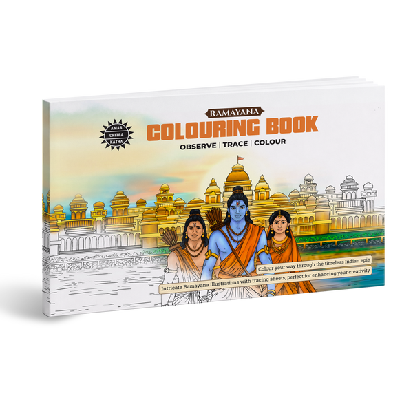 Ramayan Coloring Book - Color, Learn & Play