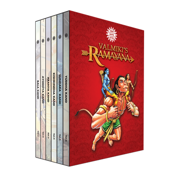 Valmiki's Ramayana - Red Special Edition of Amar Chitra Katha