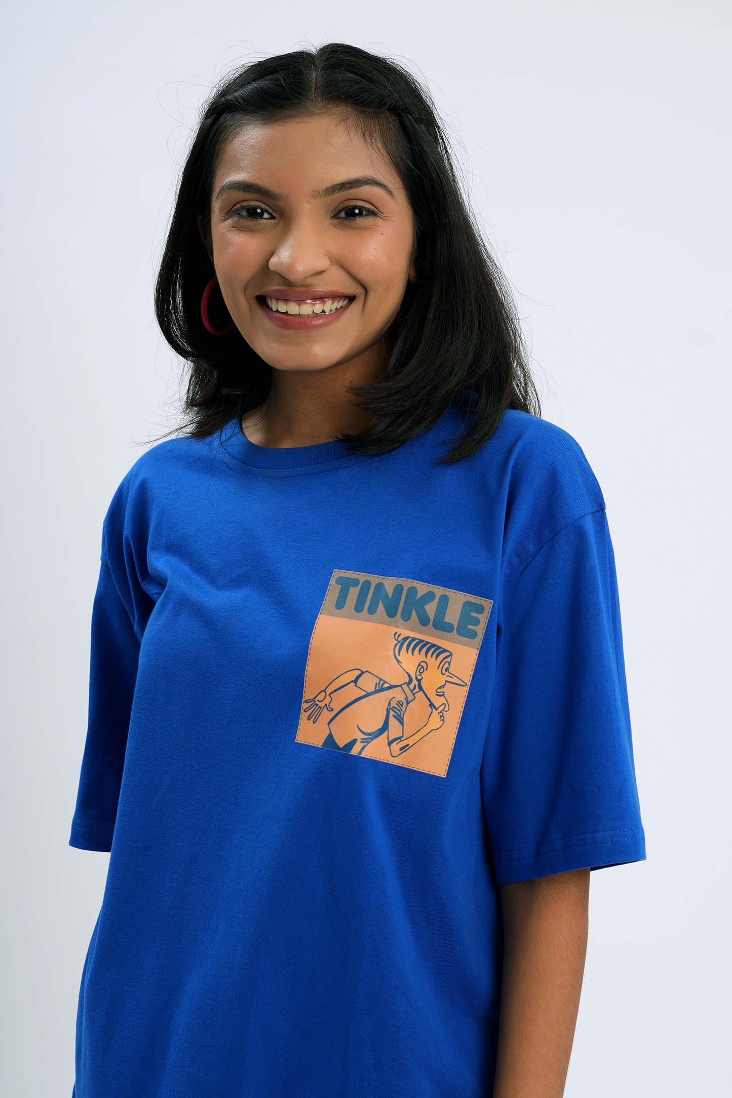 Tinkle x A47: Suppandi Knock Knock Tale Oversized T-Shirt