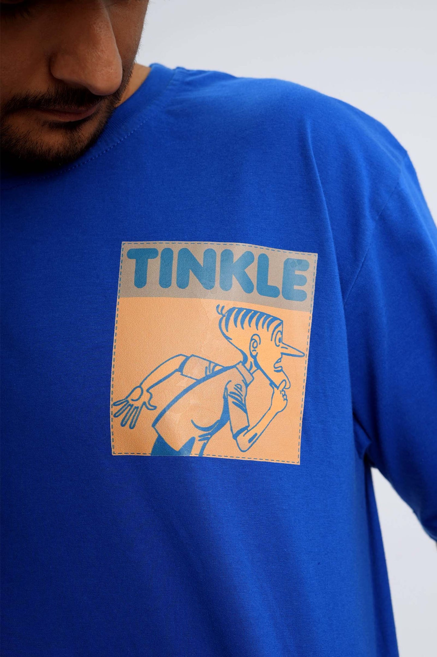 Tinkle x A47: Suppandi Knock Knock Tale Oversized T-Shirt