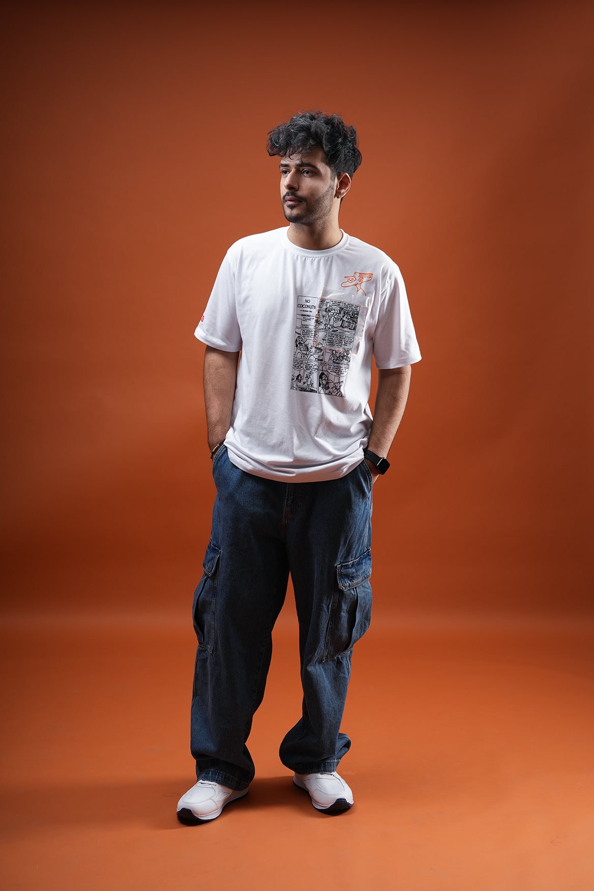 Tinkle x A47: A Suppandi Tale- Transparent Pocket Tee