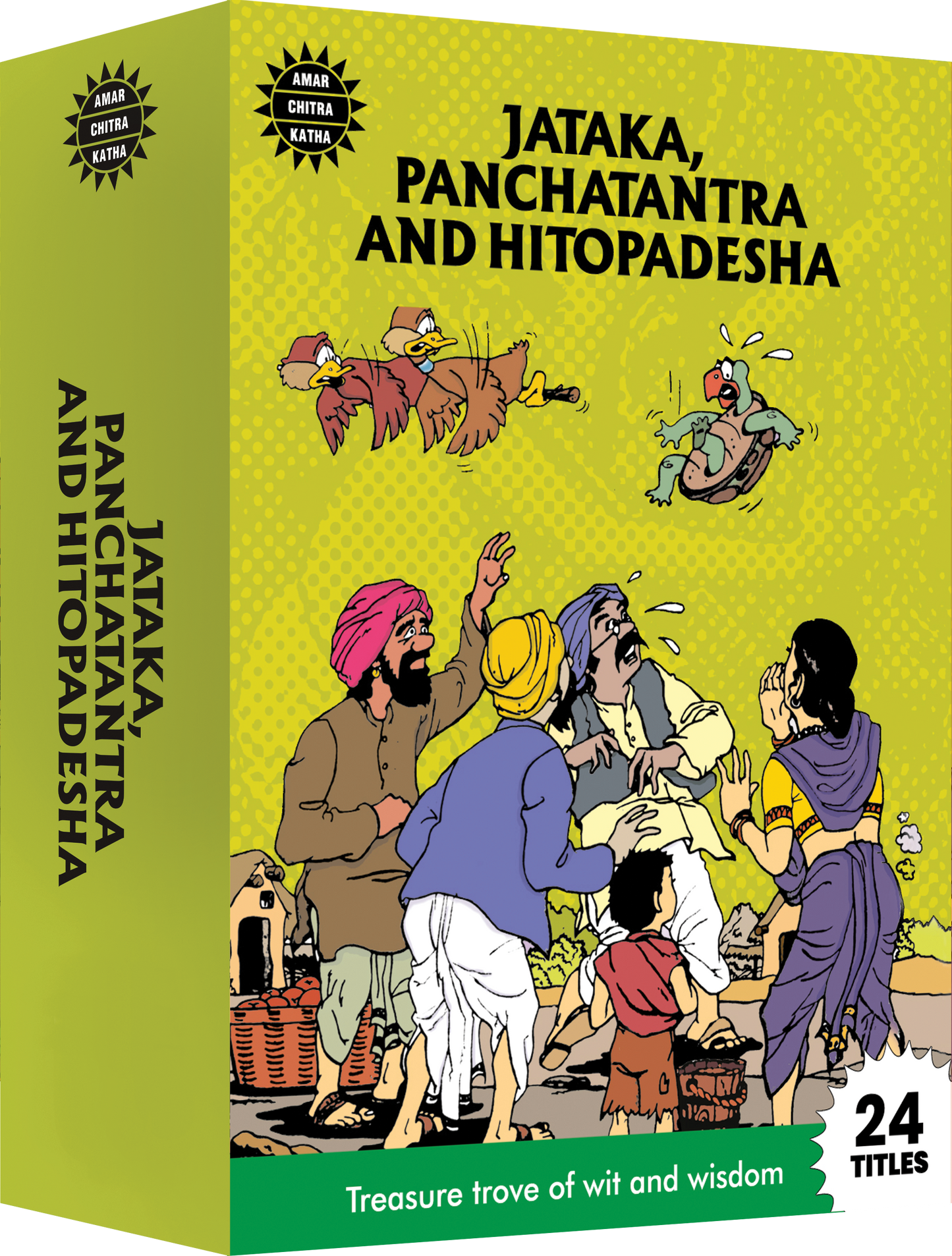 One time deal Combo: Ramayana, Mahabharata and Jataka Panchatantra and Hitopadesha