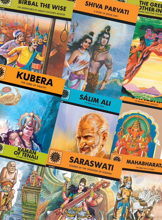 Amar Chitra Katha's Non Tearable Pack of 5